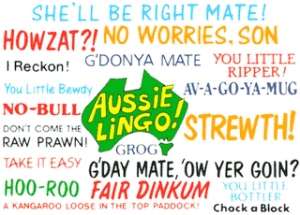Aussie lingo