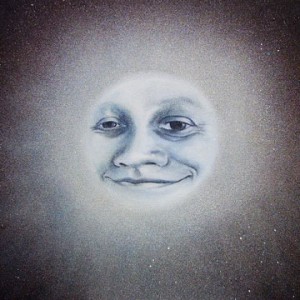 A Smile on the moon