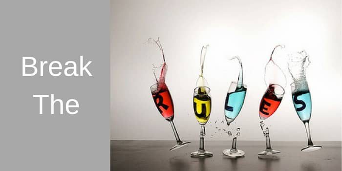 Self Publishing – It’s About Breaking The Rules Self Publishing – It’s About Breaking The Rules